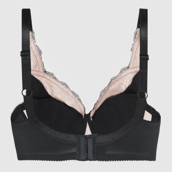 Fredericks Of Hollywood Voluptuous Full Figure Push Up Bra 34DD - Picture 2 of 14